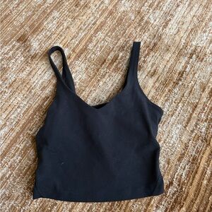 lululemon athletica Black Tank Top